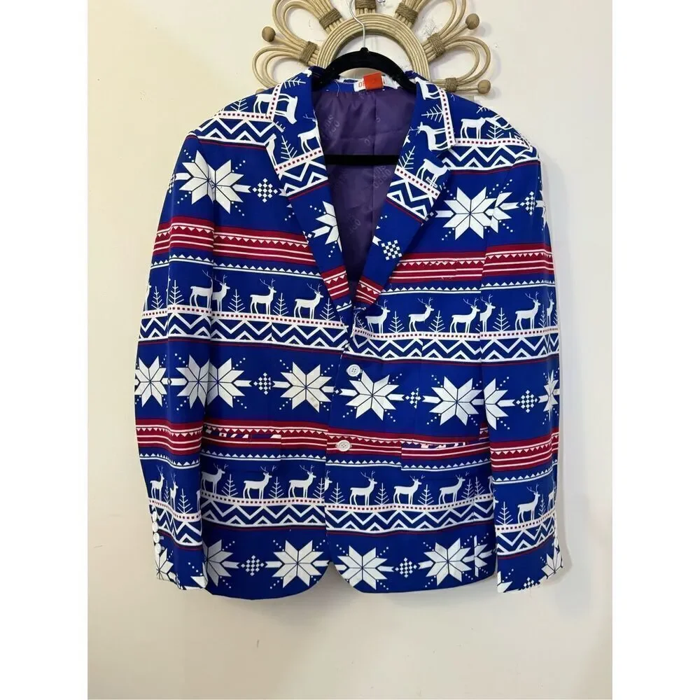 Oppsuits The Rudolph Novelty Holiday Men's Suit 42
